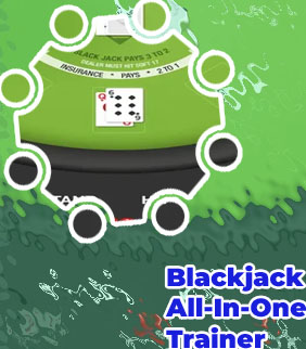 Blackjack training software